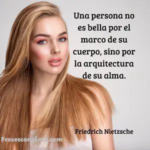 persona bella de alma