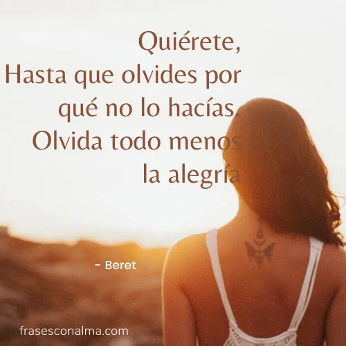 frases de canciones beret