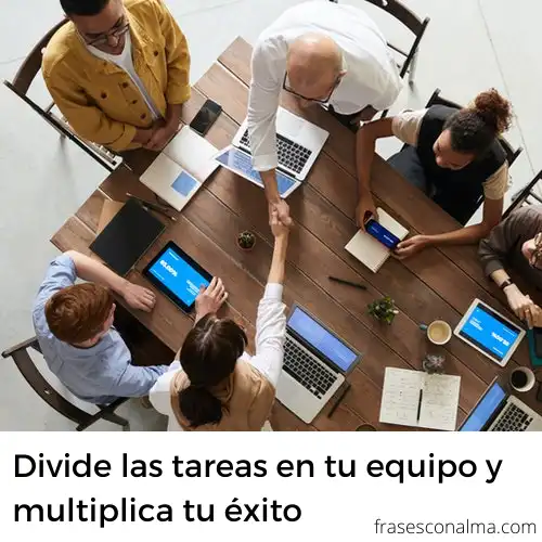 frases motivadoras de trabajo en equipo