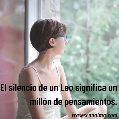 Frases que definen un leo
