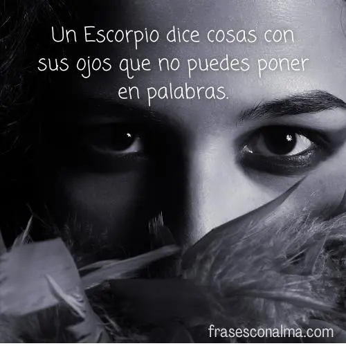 frases de escorpio para twitter