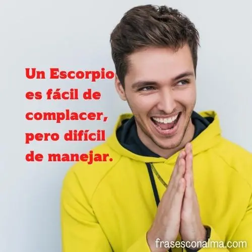 imagenes y frases de signo escorpio