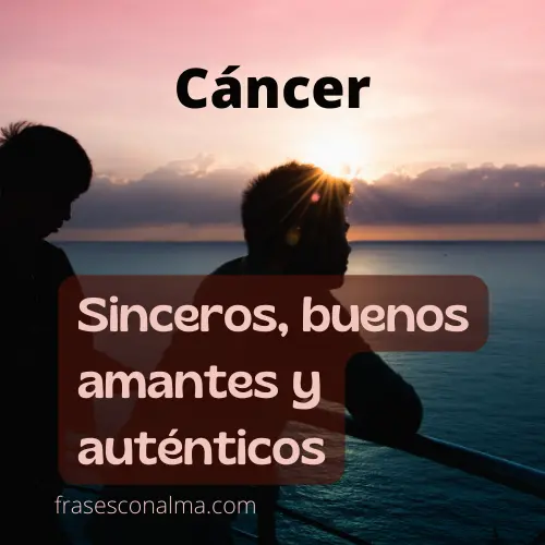 signo cáncer como son