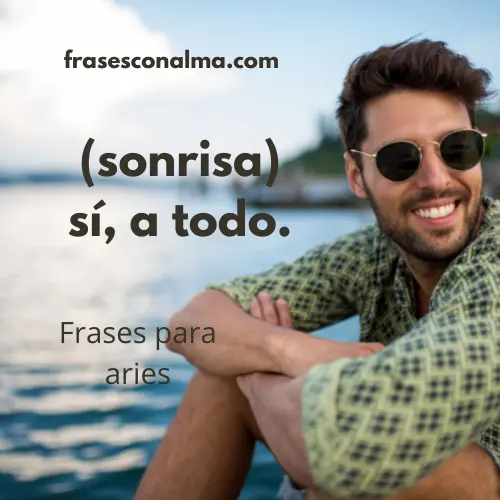 saluda a un aries
